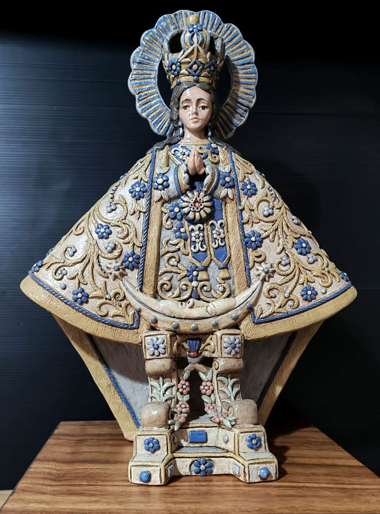 Obra "Virgen de Lagos de Moreno, Jalisco" - Alberto Ibarra Ponce